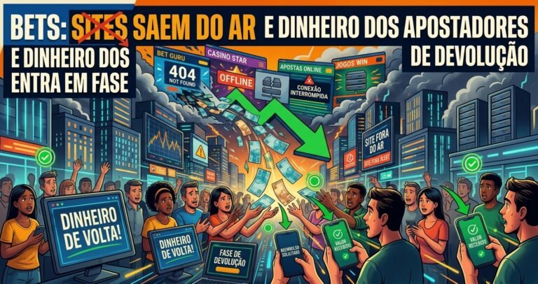 Bets saem do ar no Brasil: veja como será a devolução do dinheiro dos apostadores