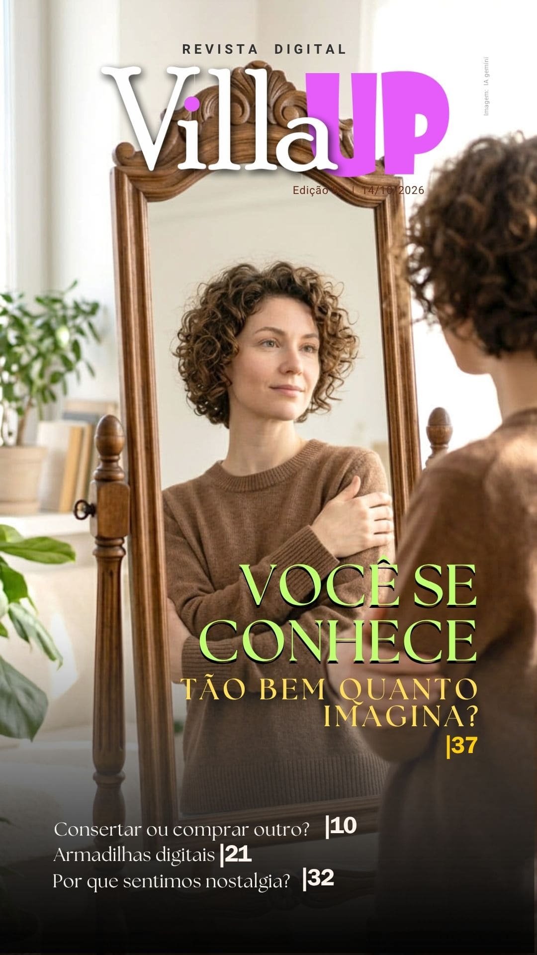 Capa da Revista Villa UP edição 84